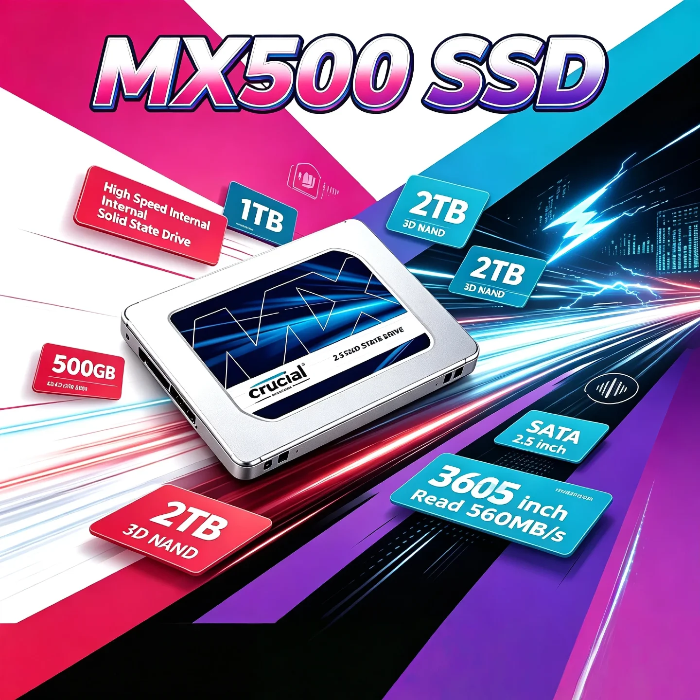 Crucial mx500 500gb-AliExpress