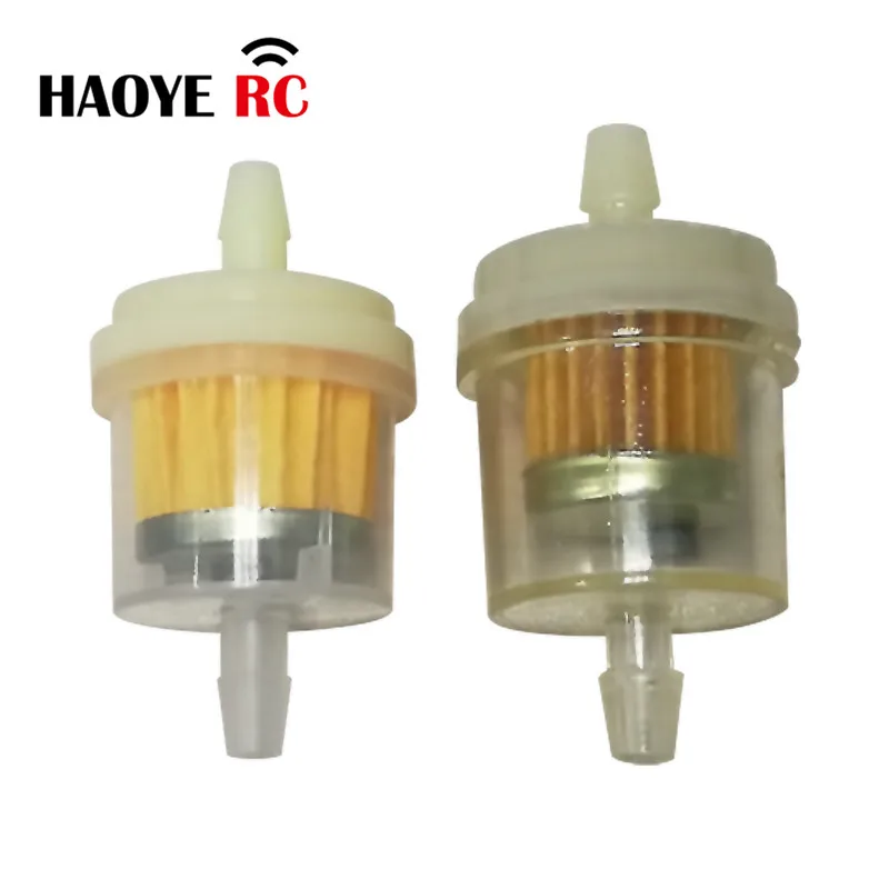 Haoye 2 Pcs  RC Model Oil Filter Inline Gas Fuel Filter Gasoline Filters Tool For RC Plance RC Motorcycle Accessories