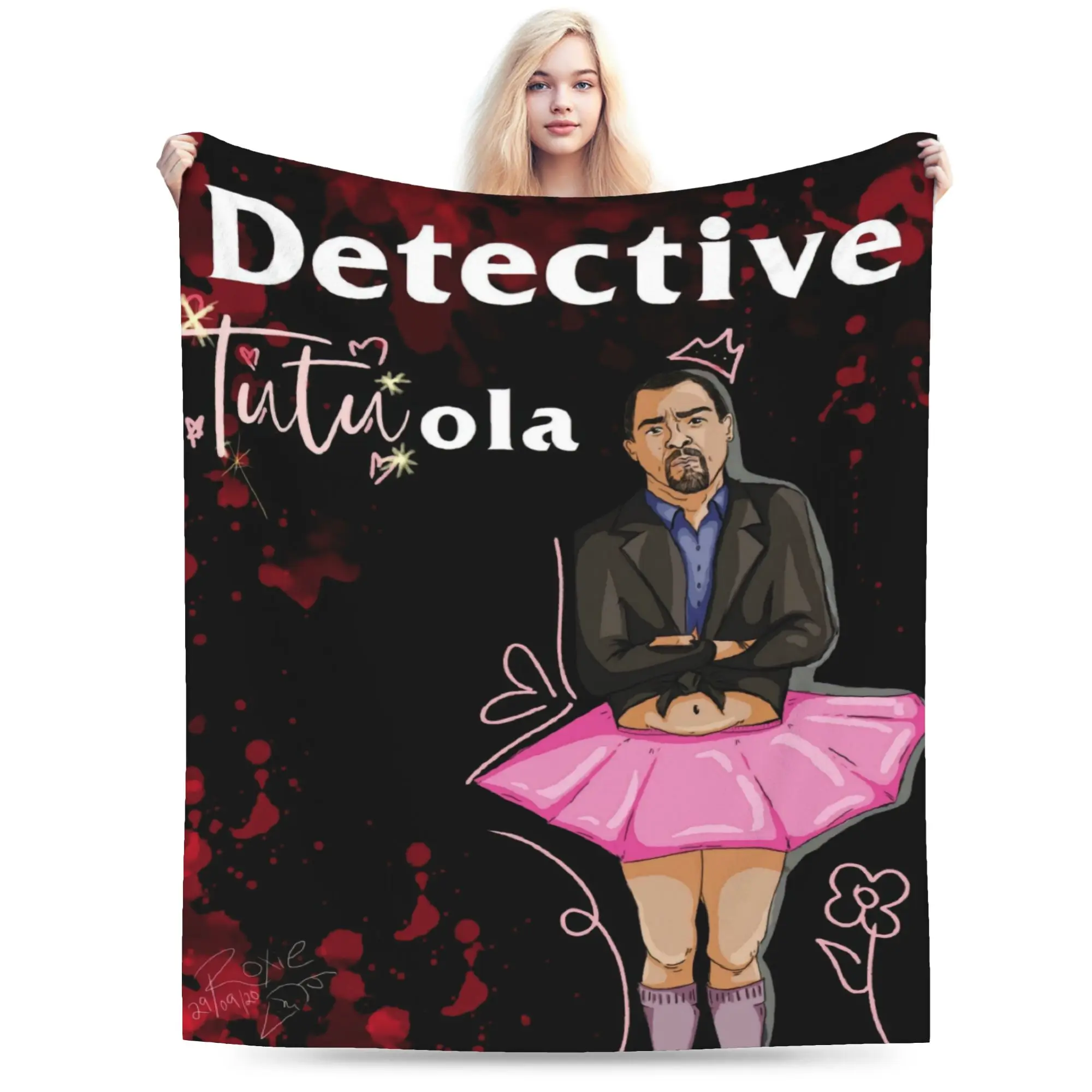 Law Order SVU Flannel Blanket Winter  Warm Throw Blanket for Girls Boys Outdoor Print Bedspread Sofa Bed Cover