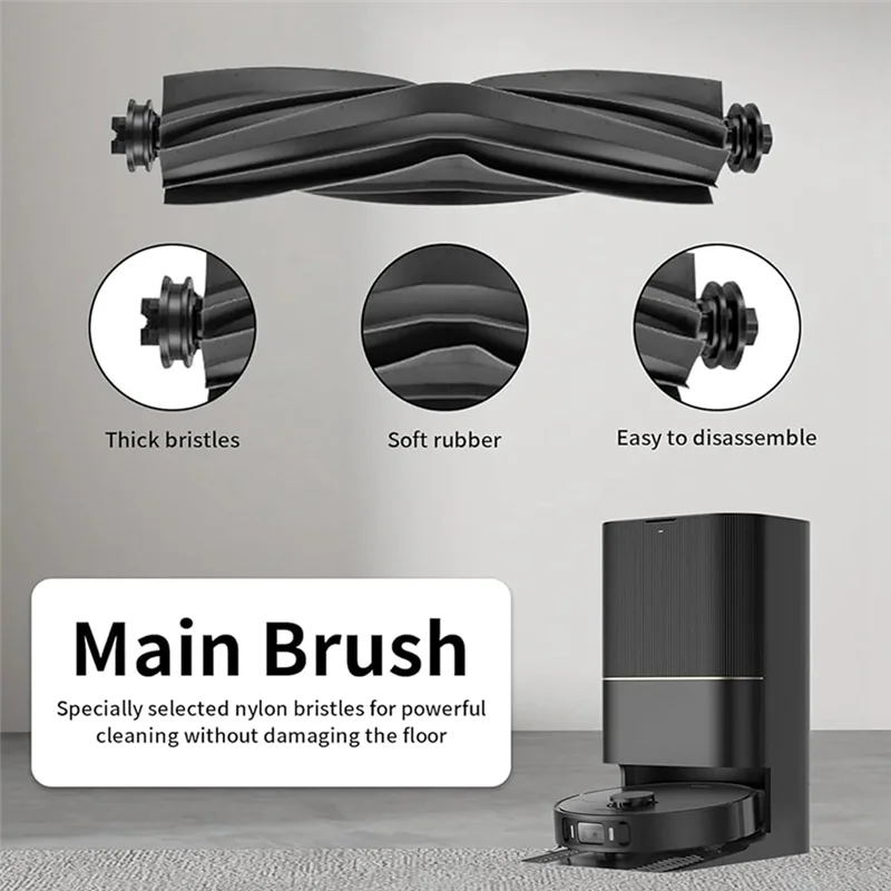 ABRW-13PCS فرشاة ومجموعة مرشح ل Dreame L10S Pro X30 L30 Pro L10S Gen2 E30 الترا مكنسة كهربائية الملحقات استبدال