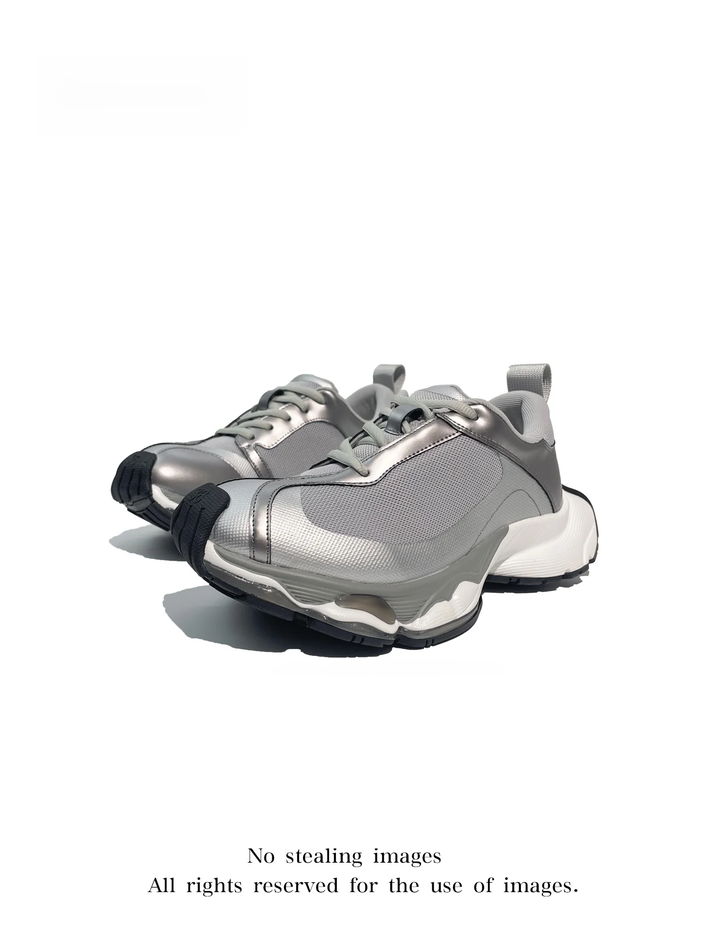 

Mib'Vias Unisex Breathable Thick Bottom Dad Shoes Paris Fashion Sports Leisure Net Surface Cross Buckle Outdoor Style Rubber ...