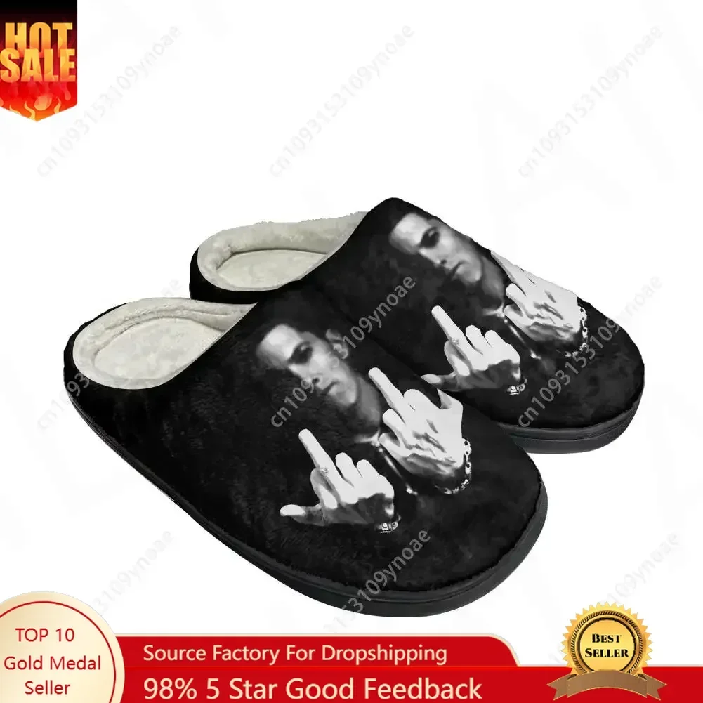 

Hot Cool Eminem Fashion Cotton Slippers Mens Womens Sandals Plush Casual Keep Warm Shoes Thermal Comfortable Slipper