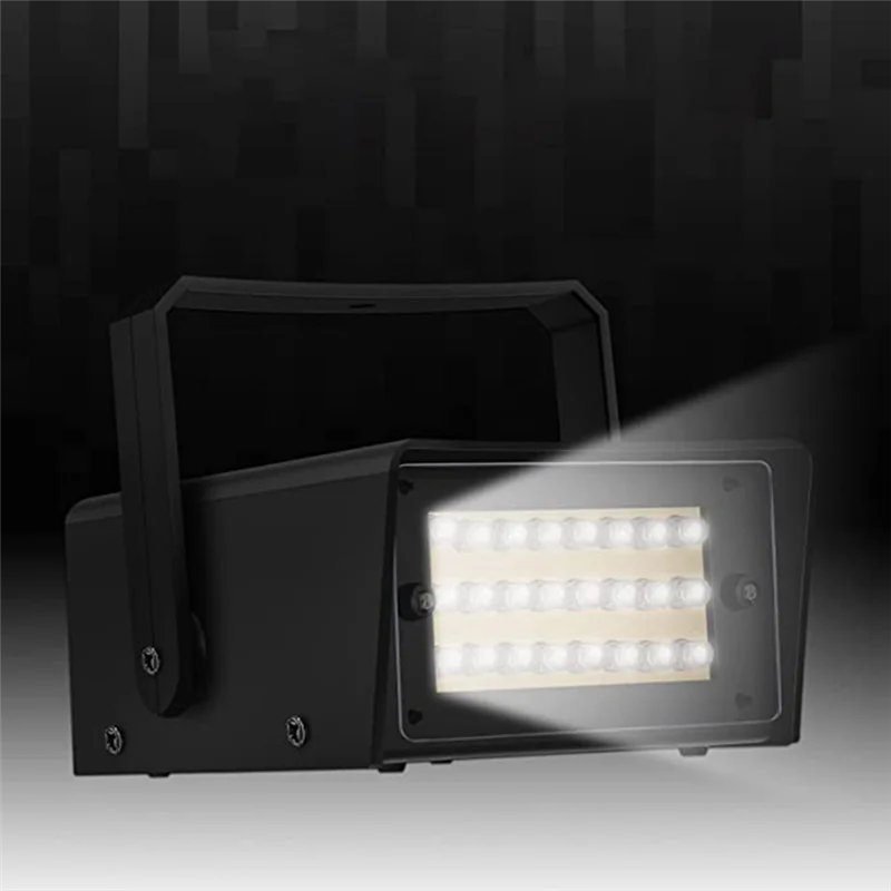 4 Pieces Strobe Party Lights, Bright LED Strobe Lights Mini Party Lights Adjustable Flash Speed Control Party Stage-AB52