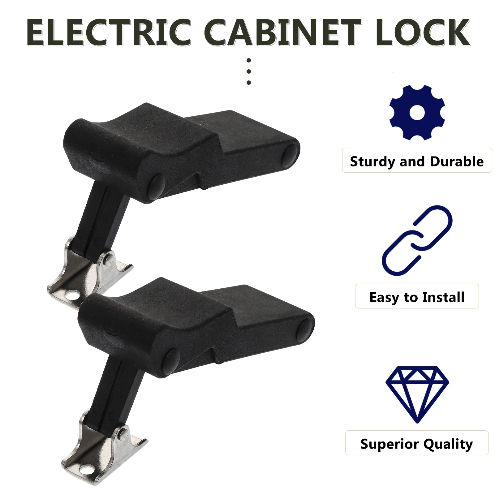 

4 шт. резиновый электрический замок для шкафа, пряжка, защелка, замки, сменные аксессуары, дверь