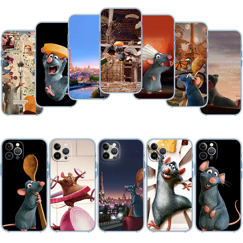 ED17 Disney Ratatouille Phone Case for Motorola Moto G40 G04 G05 One Ace Action  Fusion + Plus Hyper Macro Vision Zoom view 2