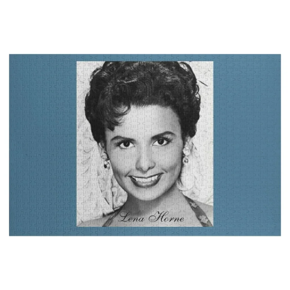 Lena Horne - Turner Classic Movies Jigsaw Puzzle Custom Wooden Name With Personalized Photo Puzzle