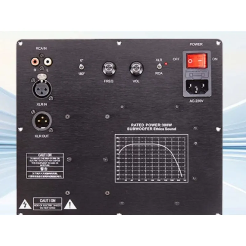Balanced Signal Input TPA3255 Amplifier Board High Current Digital Power Amp For Subwoofer HIFI Audio System