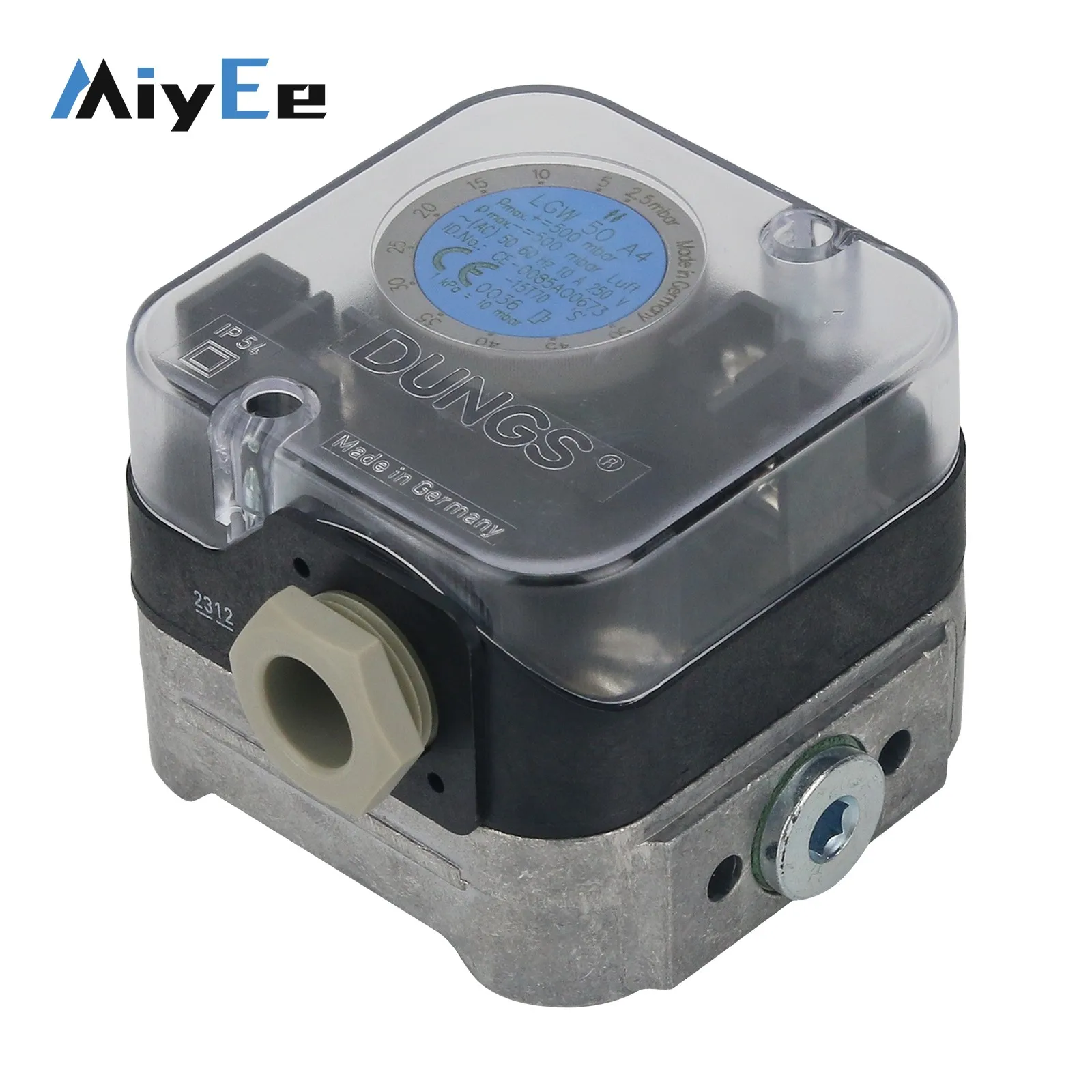 Original LGW50A4 2.5-50mbar Pressure Switch LGW 50 A4 Differential Air Pressure Switch for DUNGS