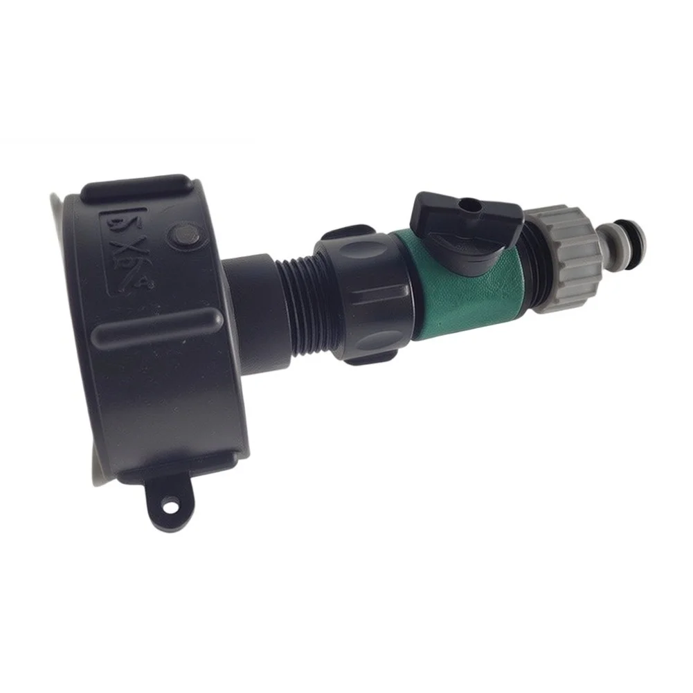For IBC S60X6 Compatible Water Tank Adapter Valve Featuring Quick Connect Design and 3/4 Inch Standard Thread Interface