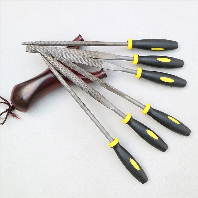 Professional model post-processing tool, polishing six piece set 3mm × 140mm, durable, sturdy and easy to use