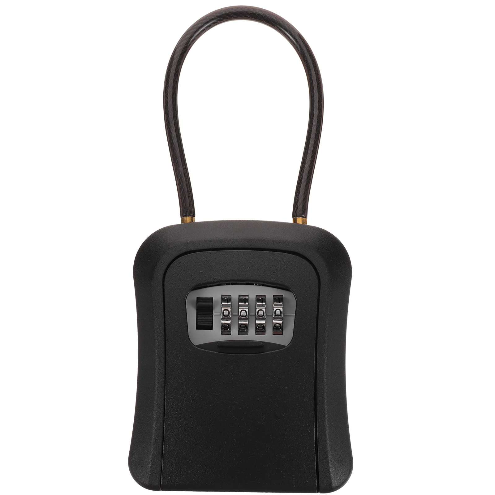 

Wall Mount Key Lock 4- Combination Lock Box For House Keys Outdoor Security Safe Key Storage Box For Real
