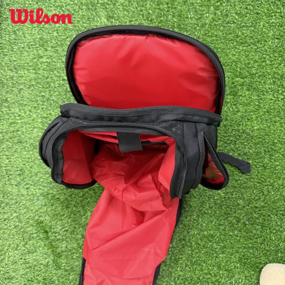 Wilson CLASH V3 Series Tennis Bag Multifunctional Racket Bag Shoulder Large Capacity Storage Bag with Shoe Compartment