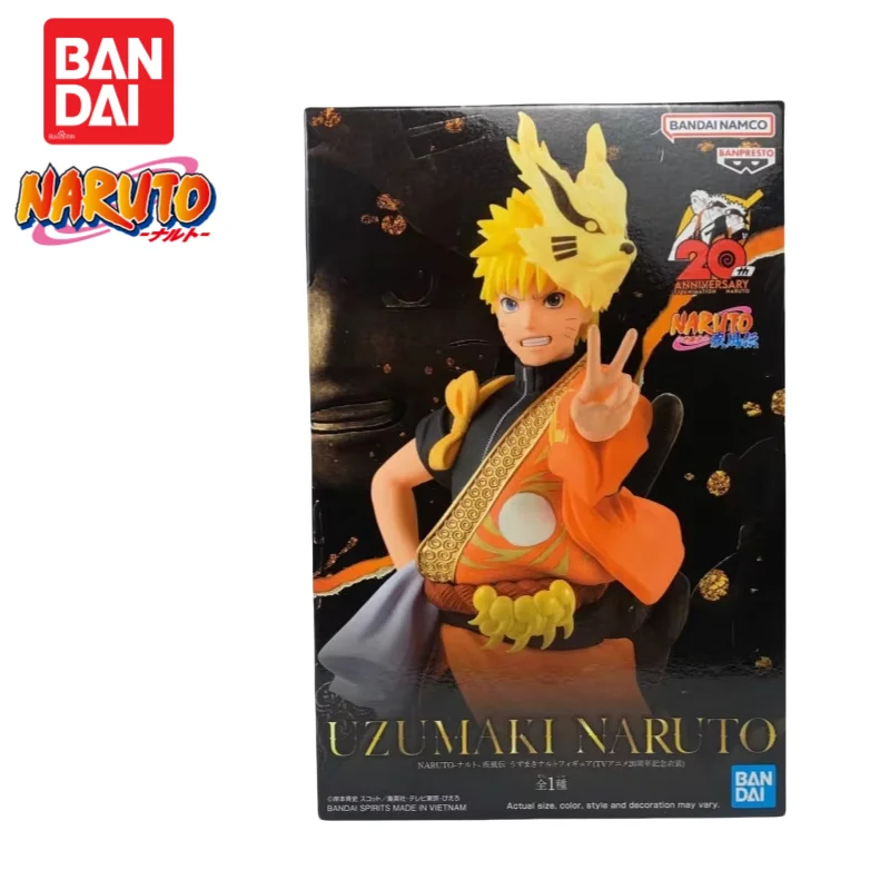 In Voorraad Originele Bandai Banpresto Naruto Banpresto Uzumaki Naruto Uchiha Sasuke Anime Merchandise Action Figure Model Beeldje