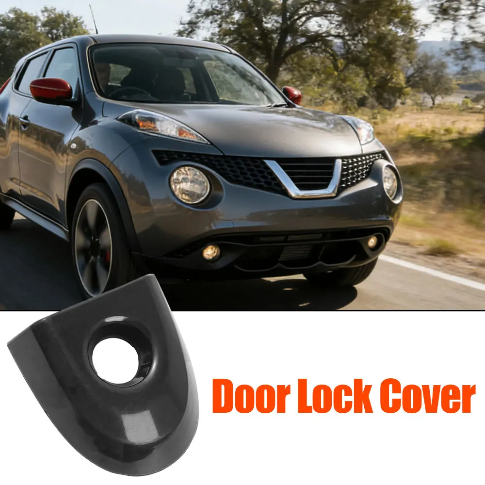 

1x Car Door Key Lock Cover with Key Hole Auto Door Handle Covers 806441KK0D for Nissan Juke Micra Drivers Car Accessories
