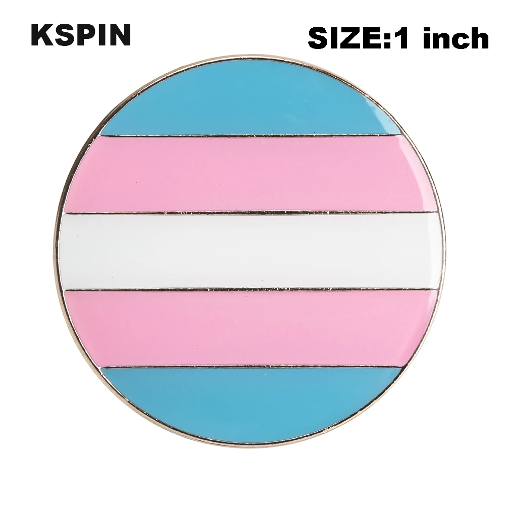 

Transgender Pride Metal Badge Pin Brooch For Party and Decoration Jewellry