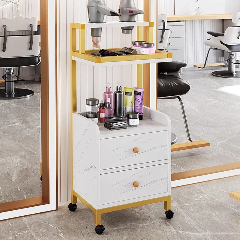 Hairdresser Beauty Salon Trolley Tool Barber Hair Spa Salon Trolley Nails Esthetician Wozek Narzedziowy Beauty Furniture WKST