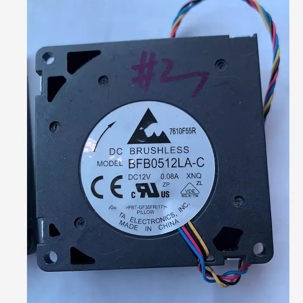 สําหรับ delta BFB0512LA-C DC12V 0.08A PWM ด้านข้างเป่า 5 ซม.5010 พัดลมระบายความร้อน