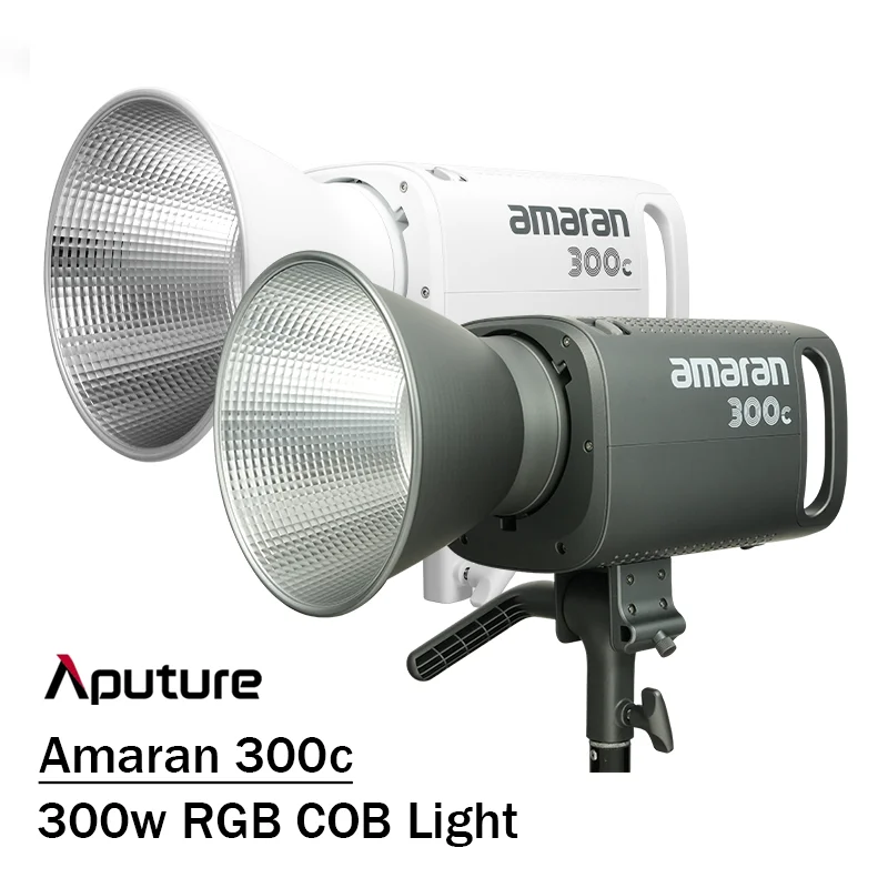 

Aputure Amaran 300C RGB Video Light Full Color 2500K-7500K Bowens Mount Photography lights for Video Recording Outdoor Shooting