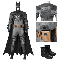 Flash Movie Bat Bird of Ben Affleck Cosplay Costume Halloween Carnival Masquerade Headgear Cloak Tights Waistpack Gloves