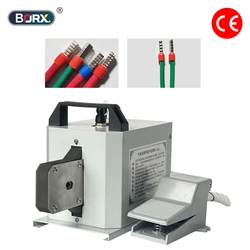 BORX 0.8-25mm² Pneumatic Tube Terminal Crimping Machine Insulated Terminal Cold Crimping Clamp Quadrilateral Crimping Machine