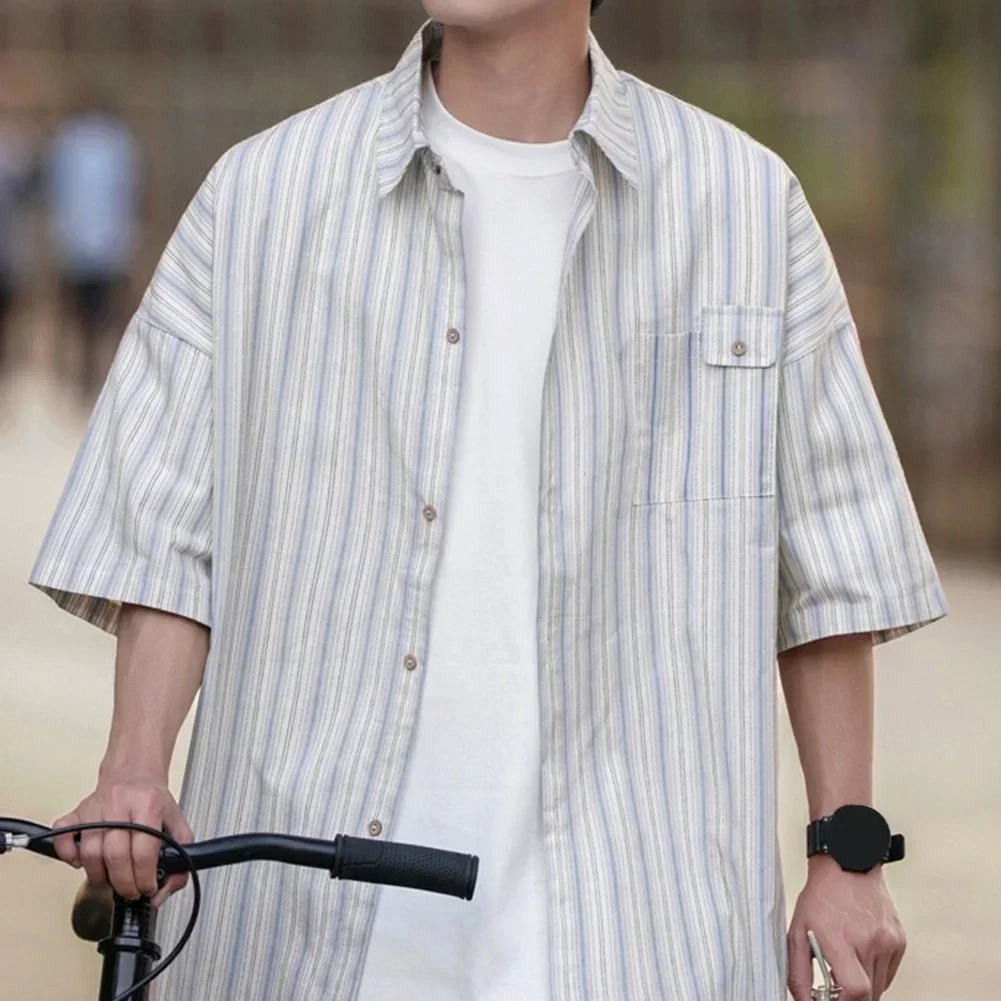 

Half Sleeved Shirts Mens Short Sleeved Shirt Brand New Condition Multiple Sizes Available Patterned Shirt Shirt For Daily Wear