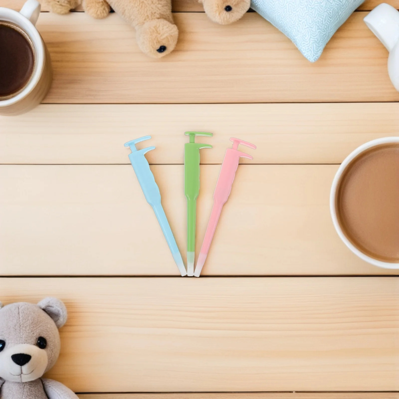 

3Pcs Cat Pill Shooter Precise Medication Soft Tip Design Push Mechanism Portable Easy Clean Pet Feeding Tool for Small Animals