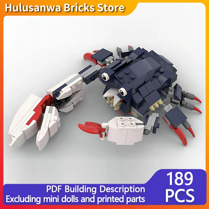 

Creators Animal Series Model MOC Building Block Versatile Crab Modular Technology Gifts Holiday Assemble Children Toys Suit