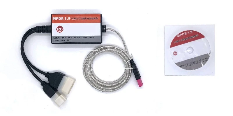 For Hitachi MPDR3.9 For Hitachi EX ZAX 60 70 120 200 210 350 470 Excavator engine Fault Detector Diagnostic Adapter tool