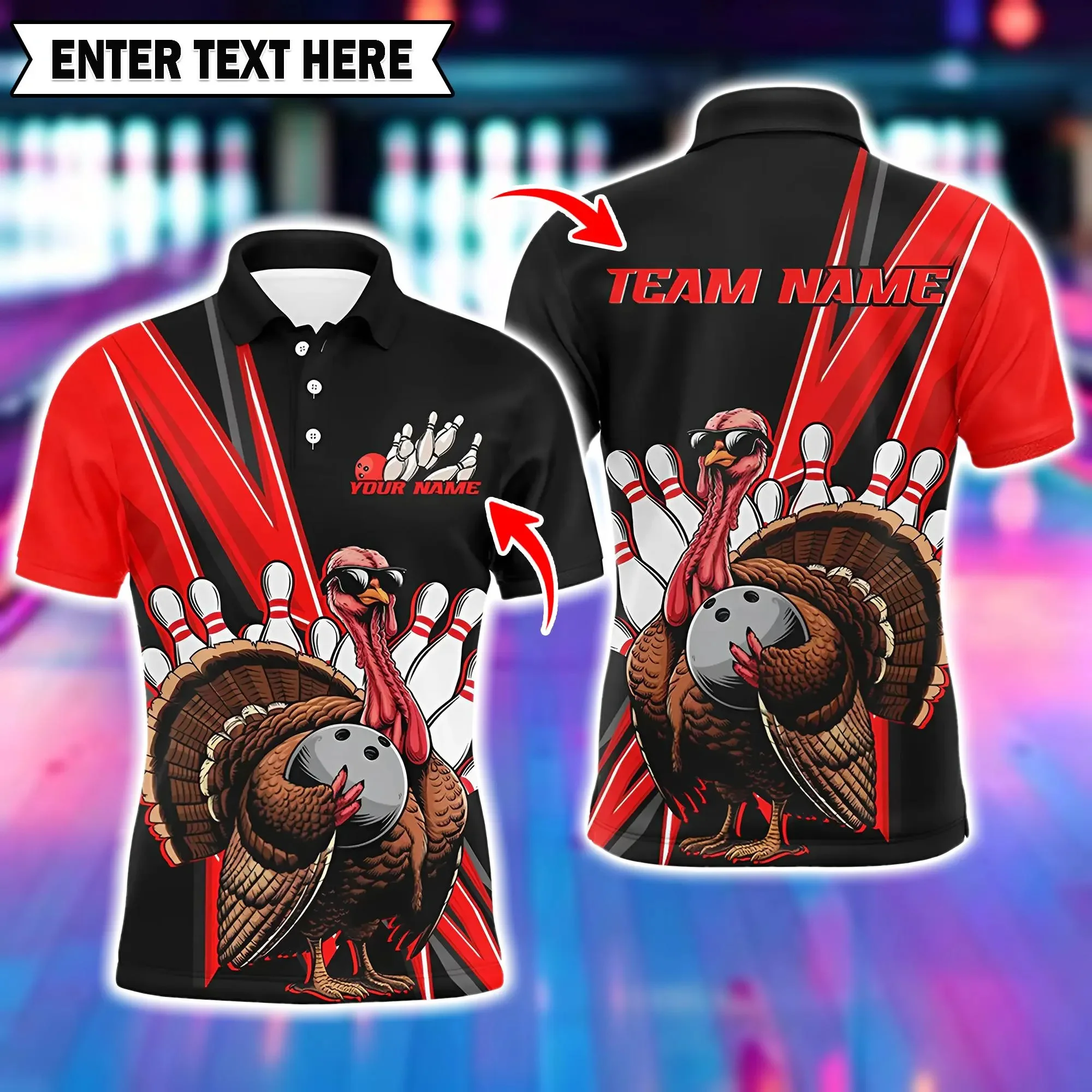 

Мужская рубашка поло с 3D принтом для боулинга и булавок 2024, летние уличные повседневные рубашки поло унисекс с индивидуальным именем