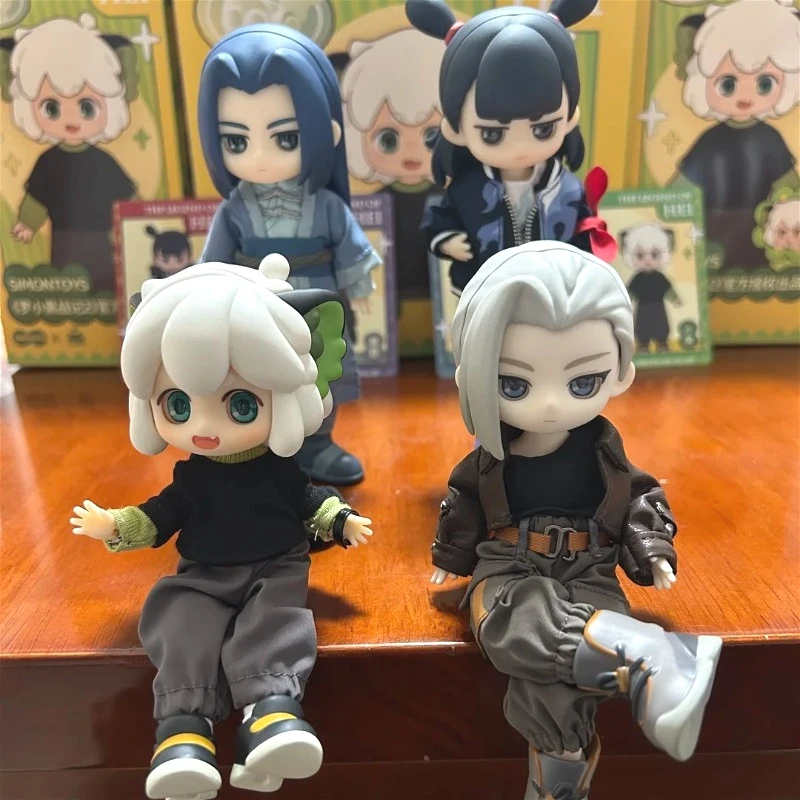 

SIMONTOYS The Legend of Hei V2 Blind Box Kawaii Аниме Фигурка Bjd Сумка-сюрприз Mystery Box Декор Аниме Кукла Коллекционные игрушки Подарок для мальчика