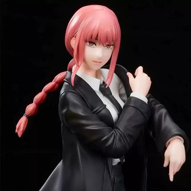 Oryginalna figurka anime Chainsaw Man Makima Power TAITO, dostępna od ręki, model kolekcjonerski, lalka, ozdoby, prezent urodzinowy, nowa w pudełku.