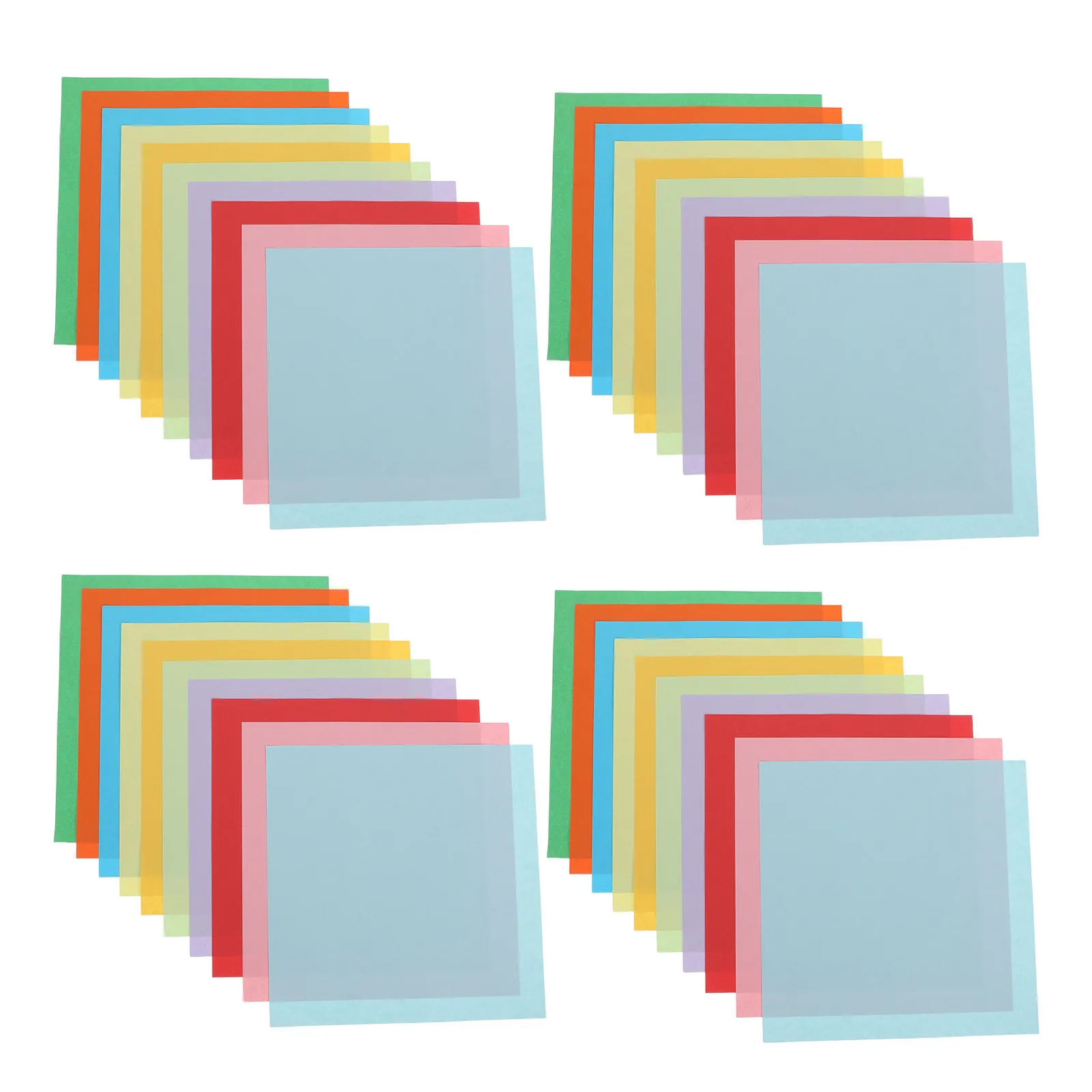 

300Pcs Origami Paper Colorful Cardpaper 17x17cm Soft Low Saturation for Kids DIY Arts Crafts Classroom Supplies Handmade