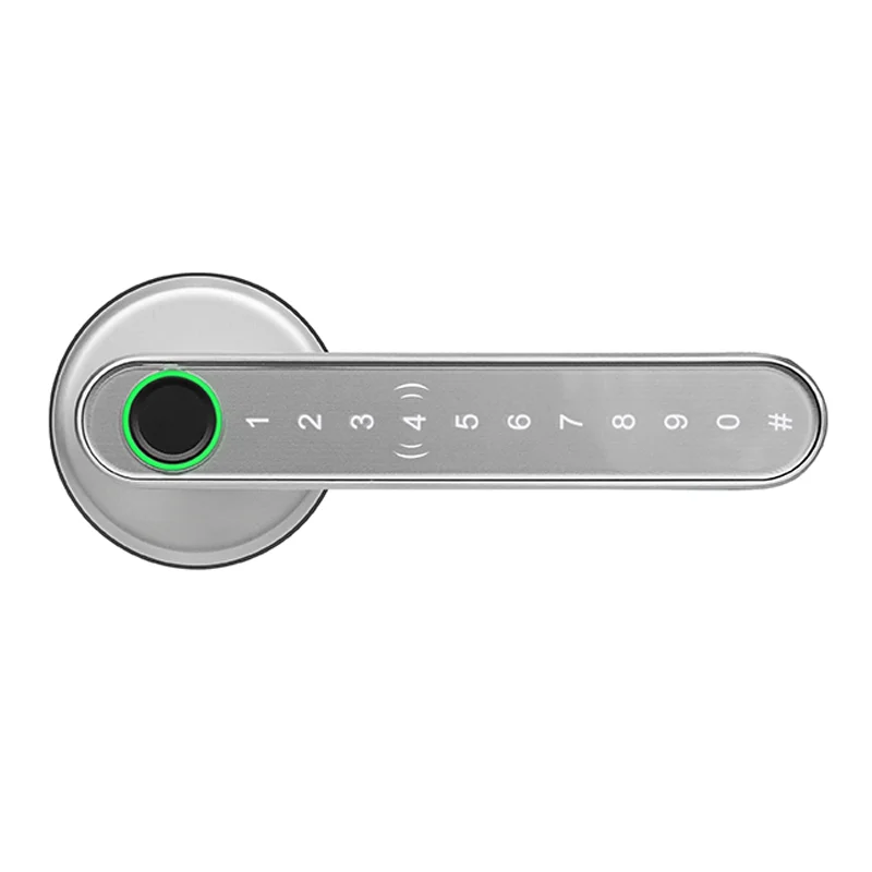 

Tuya Smart Fingerprint & RFID Unlock Door Lock Digital Electronic APP Password for Wood Door Home Security Safe & Secure