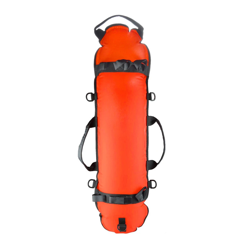 

Fishing Hatch Cover Pouch Float Inflatable Ball Orange Accessories Carry Handle Clothing Convenient Cover Cushions Drain Holes