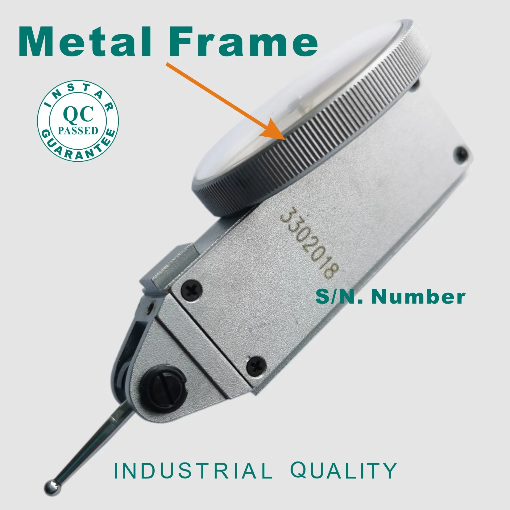 INSTAR Dial Test Indicator 0-0.8mm x 0.01mm Plus Vertical Dial Gage Micron 0-0.2mm DIN878 Standard Germany 0-10mm x 0.01mm