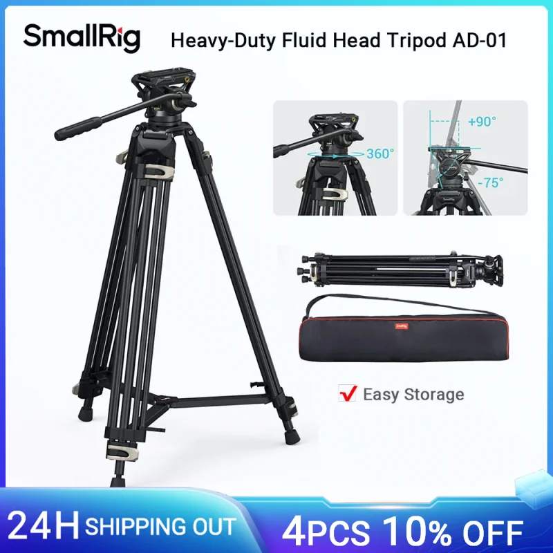 SmallRig AD-01 Video Tripod 73