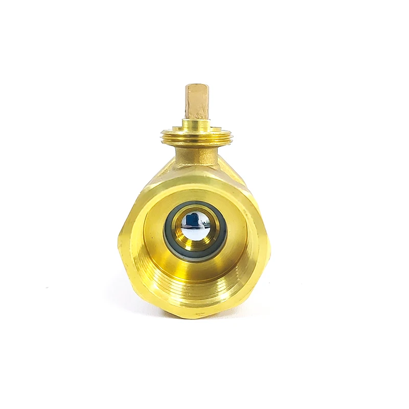 DN15 DN20 DN25 Elektrisch gemotoriseerde draad messing kogelkraanbehuizing