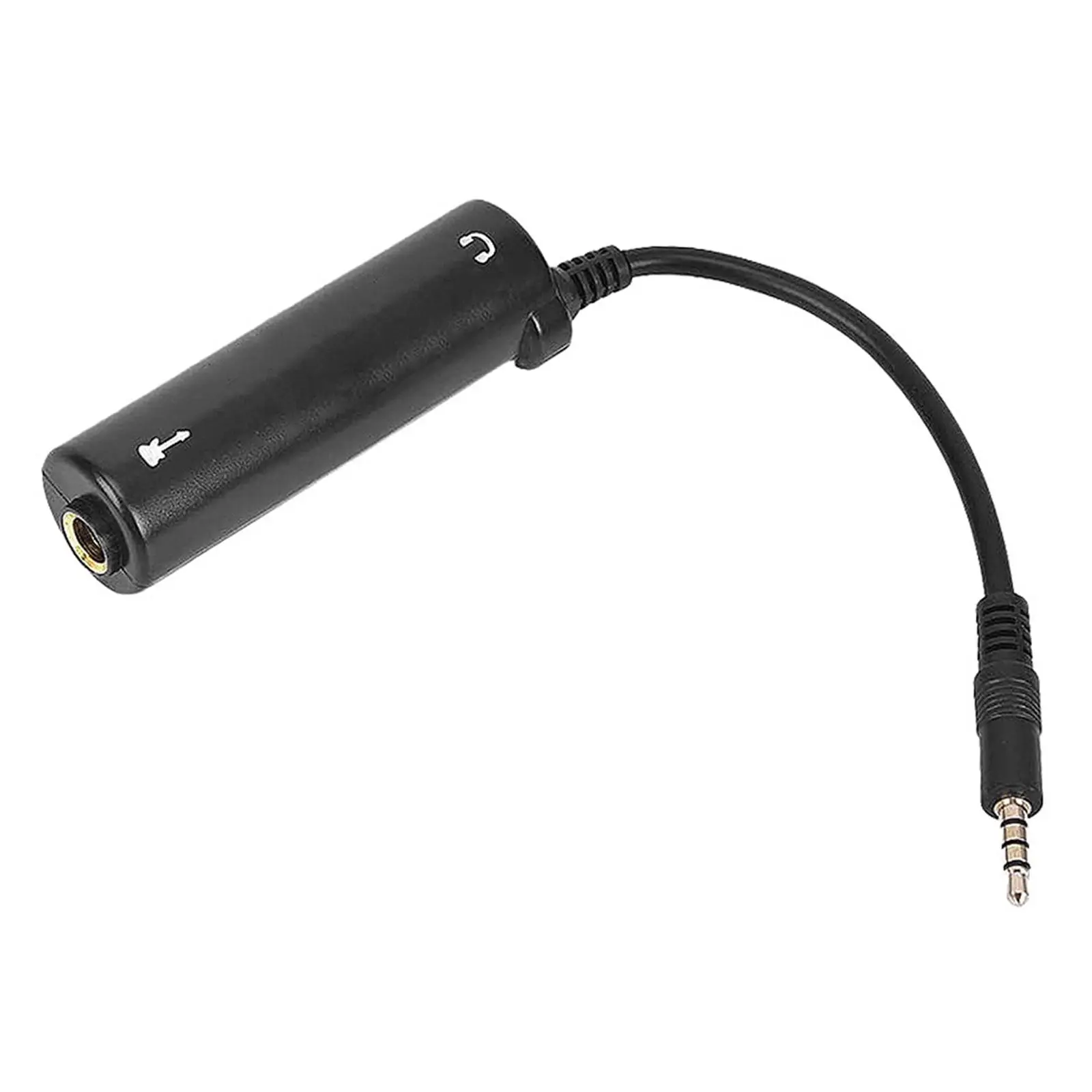 Guitar Interface Converter Musical Instrument Guitar Parts Audio Equipment Replacement for Devices Phone PC Stage Performance