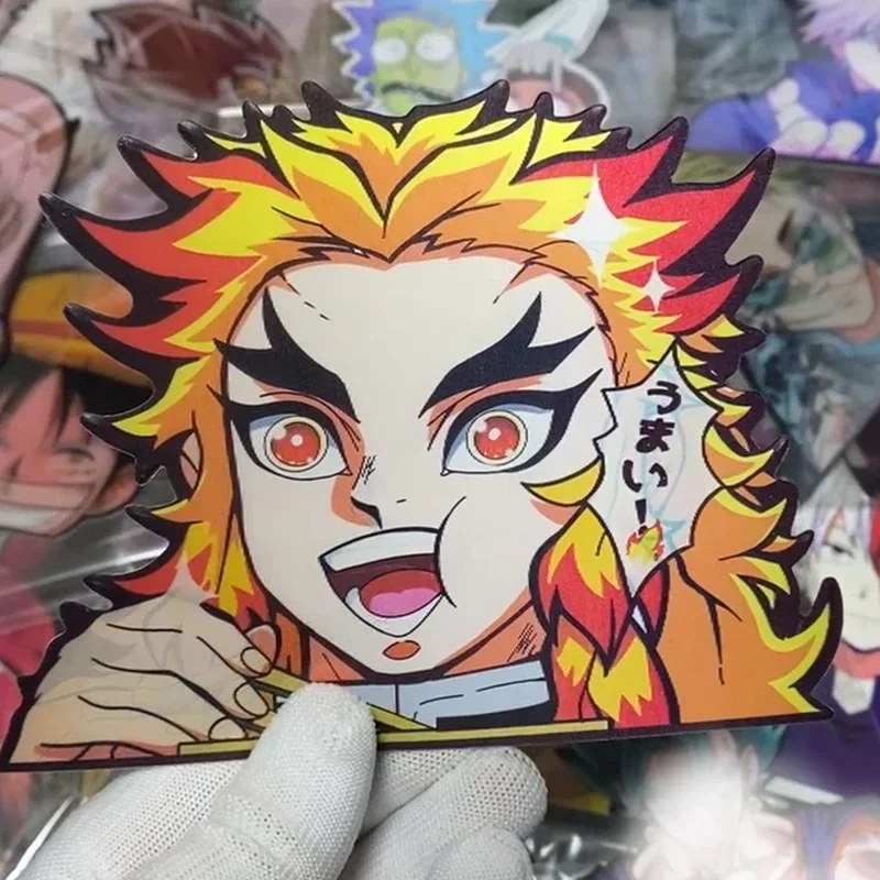 

Kyoujurou Demon Slayer 3D Lenticular Anime Waterproof Sticker for Laptop,Refrigerator,Skateboard,wall Sticker Kids Toy Gift