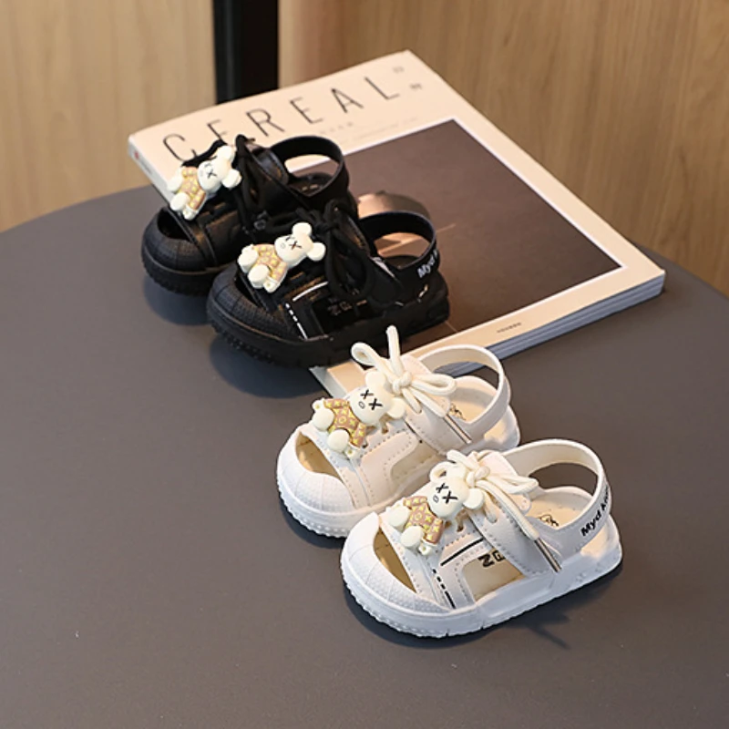 Children's Sandals 2023 Summer Baby Shoes Little Children's Shoes Baby Walking Shoes Soft Sole Boys' and Girls Sandals Kid Shoes