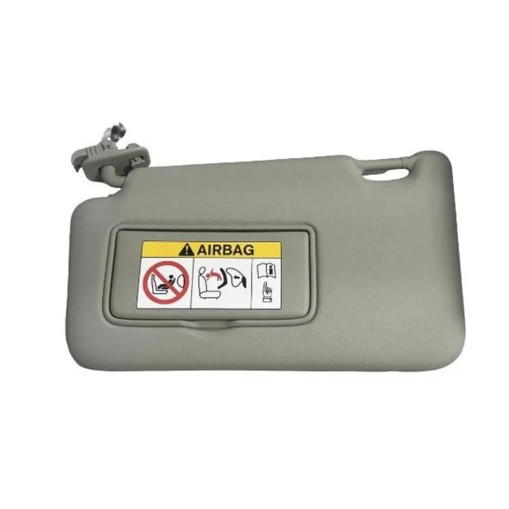 For Nissan 2017-2018-2019-2020-2021-2022-2023 Kicks Sun Visor with Makeup Mirror Grey Driver Passenger Side