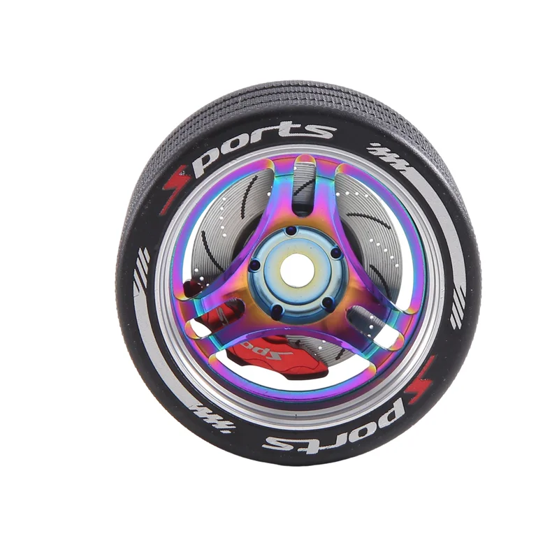 【Superdeals】عجلة يدوية معدنية RC مع فرجار فرامل قرص الفرامل لـ SANWA MT4/FUTABA 4PX/Flysky NB4/KO EX Next/WFLY X9 سهلة الاستخدام