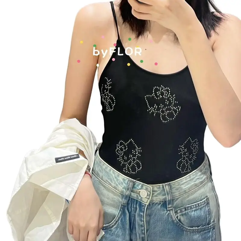 

Sanrios Hello Kittys Swimsuit Creativity Party New Fashion Kawaii Ins Girls Pool Party Holiday Gifts Hot Selling Hot Spring Suit