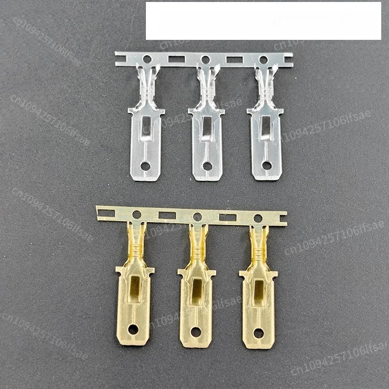 

1 pcs 6.3 Insertion strip DJ611-6.3A/B0.35/0.4 Automotive connector 250 wiring