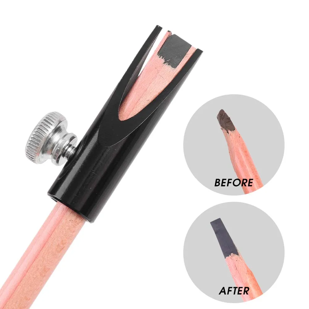 EyebloggPen-Outil d'affûtage en alliage d'aluminium, microblading, crayon de maquillage, kits d'outils pour Mayor Inner FiospheblogugPen