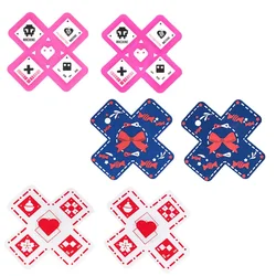 Kawaii Cyber Mechanical Disposable Self Adhesive Sexy Nipple Stickers Gothic Lolita Invisible Bra Nipple Cover Accessories Gift