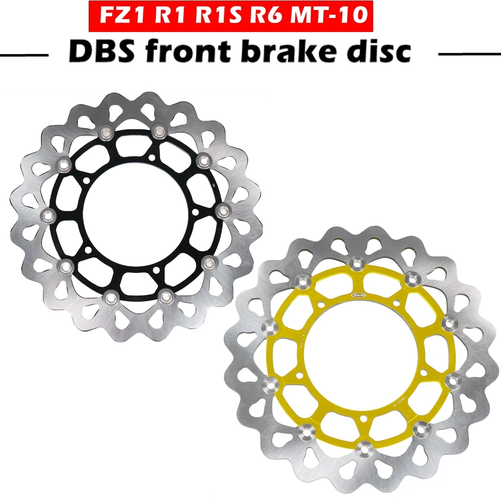 Motorcycle Brake Disks For Yamaha FZ1FZ1 FAZER FZ1 FAZER ABS R1 R1M V MAX Dominator Floating Front Brake Disc Rotor