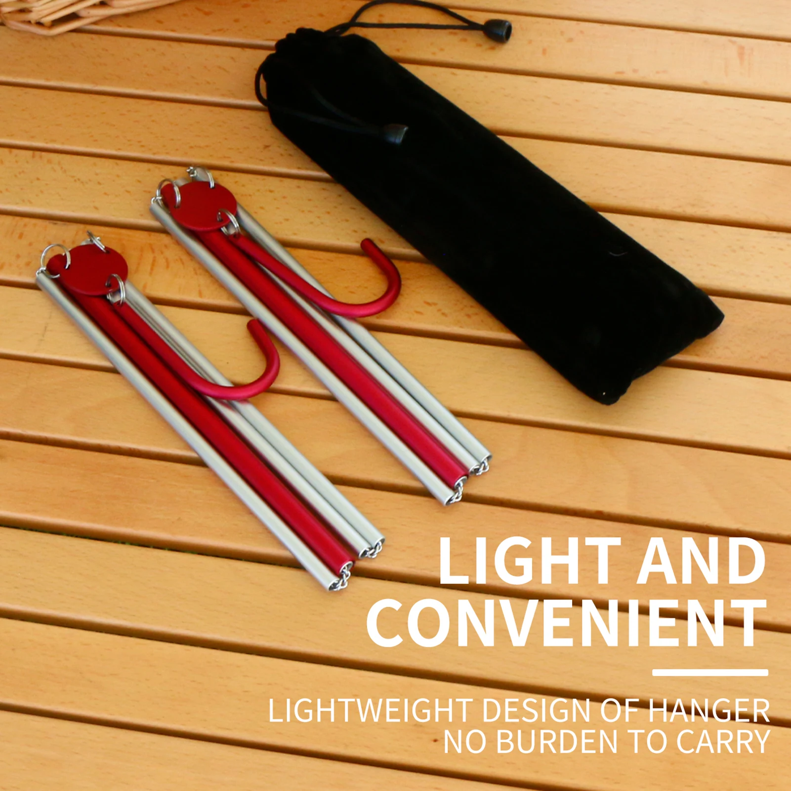 3Pcs Travel Hanger Portable Foldable Hangers Simple Outdoor Drying Rack Clothes Hangers For Bedspreads Tablecloths Linens