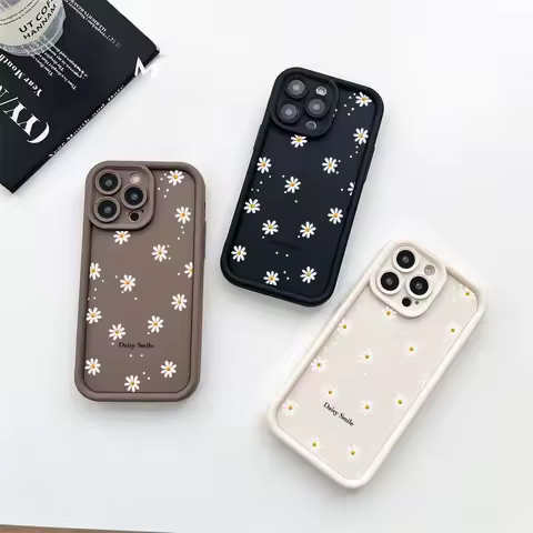 Daisy Phone Case for OPPO A3X A5S A3S A12 A12E A9 A5 A31 2020 A52 A73 A92 A94 A57 4G A60 Find X5 X3 R17 R15 Pro Reno 5F 5 Lite