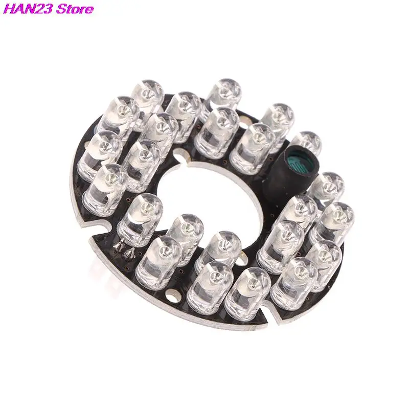 1PC 90 Degree CCTV Camera Accessories Infrared Light 24Grain Infrared LED Board For Surveillance Camera Night Vision